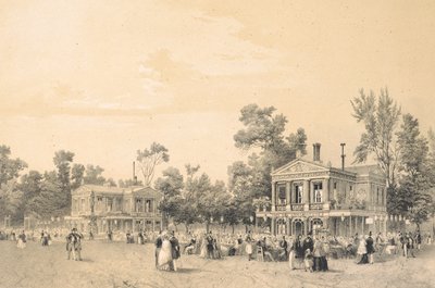 Cafe des Ambassadeurs, Champs-Elysees by A Provost